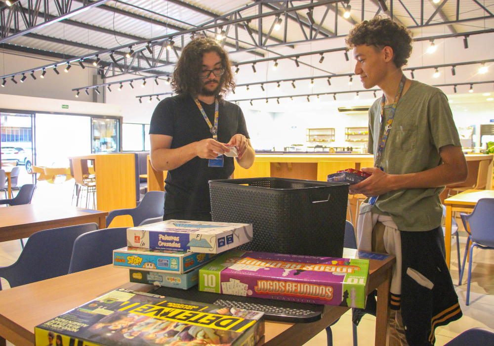 Espaço de Convivência e Alimentação da FPP vai contar com jogos de tabuleiro