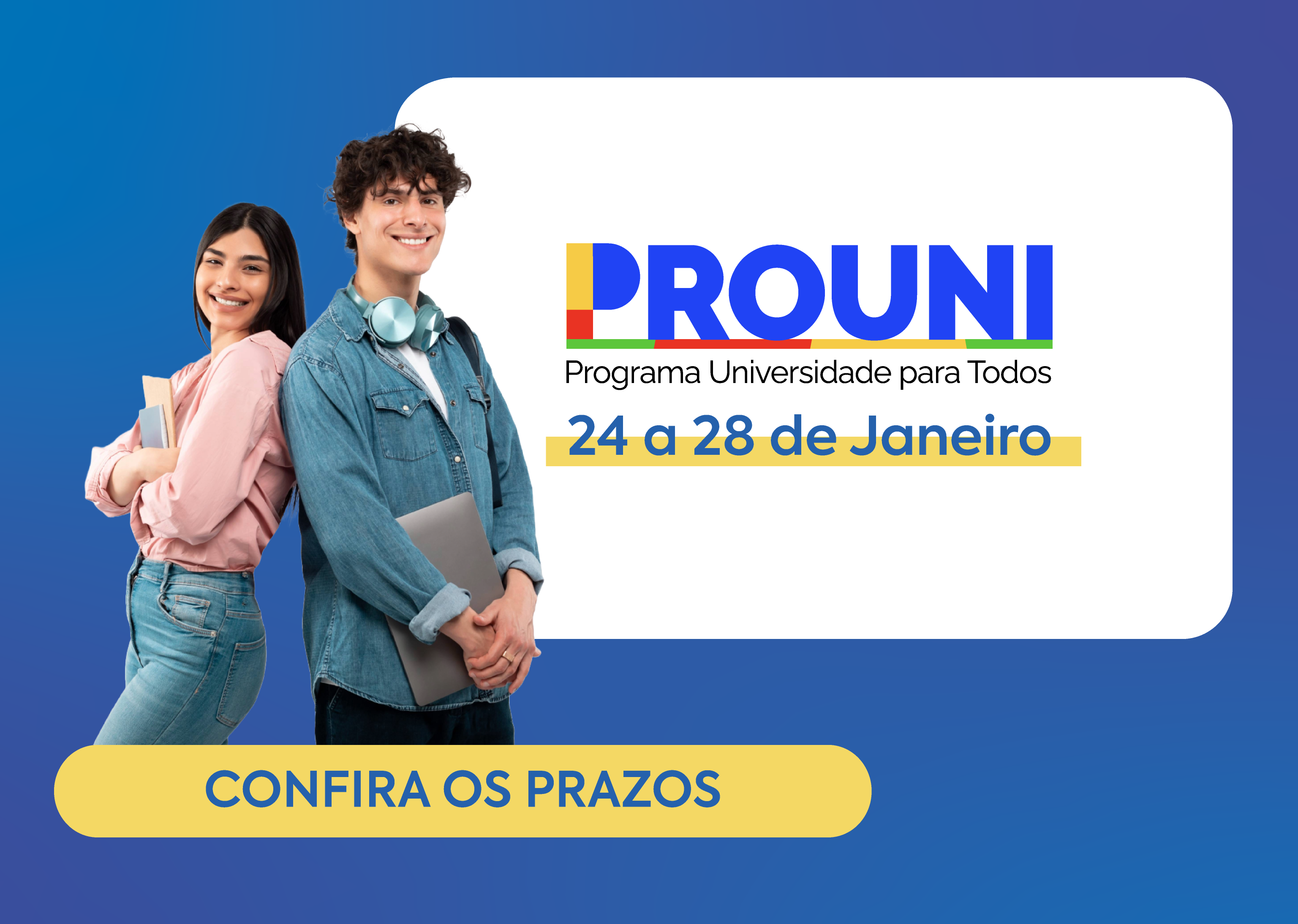 PROUNI 2025/1 – Inscrições Abertas