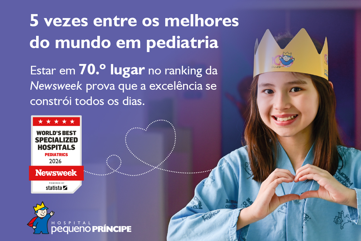 Pequeno Príncipe consolida sua presença global na pediatria ao transformar vidas com assistência, ensino, ciência e arte