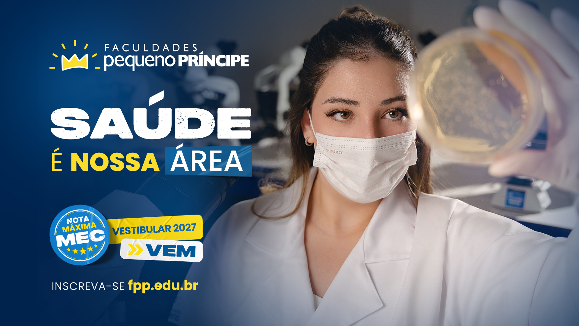 Vestibular de Verão 2027 da FPP: cursos, vagas e como se inscrever